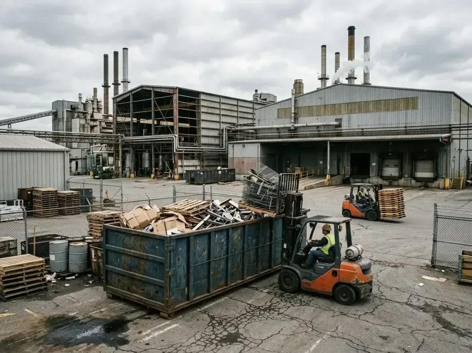 industrial-factory-scrap-conta-003 — frequently asked questions, Cheap Roll-off Dumpster Rentals in Clear Lake, IA